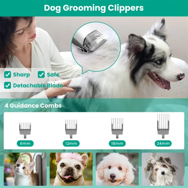 Pet Vacuum Groomer sold by dirt free spots