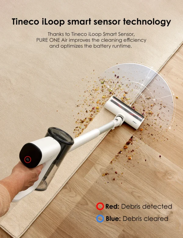 Tineco Pure One Air cordless vacuum cleaner sold by dirt free spots