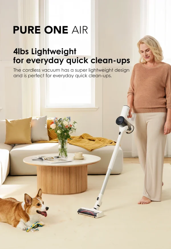 Tineco Pure One Air cordless vacuum cleaner sold by dirt free spots