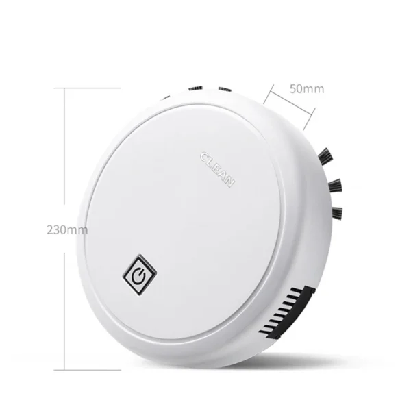 White clean smart robot vacuum sold by Dirt Free Spots