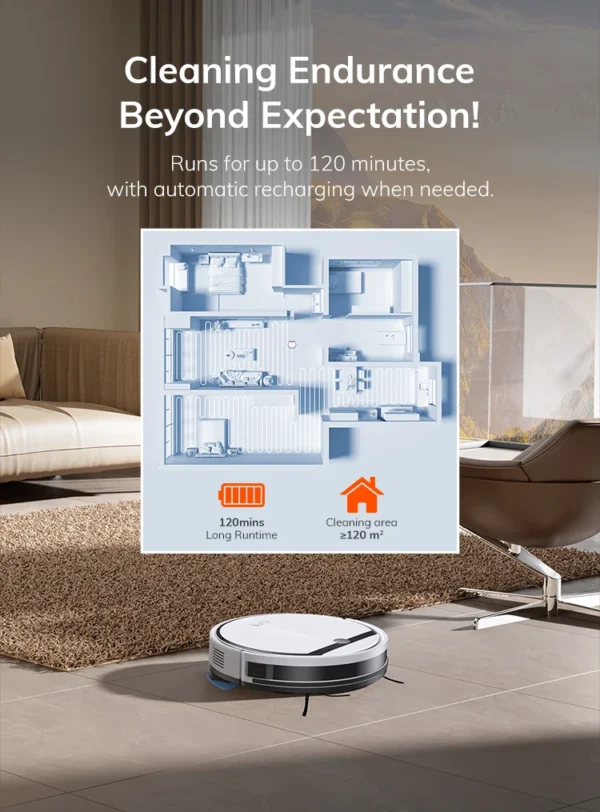 ILIFE V3X Pro Robot Vacuum Cleaner sold by Dirt Free Spots