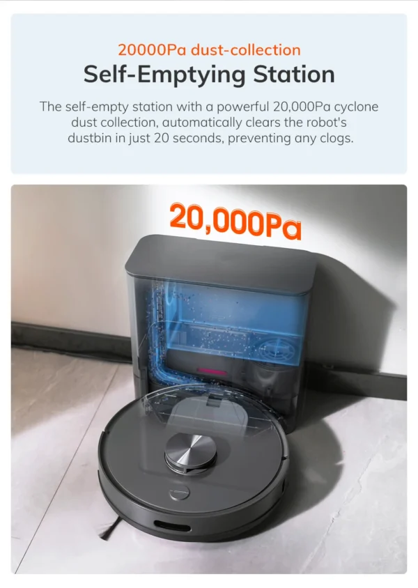 T20s LDS ILIFE Robotic Vacuum sold by Dirt Free Spots