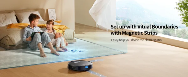 Black G20 Pro Honiture Robot Vacuum sold dirt free spots