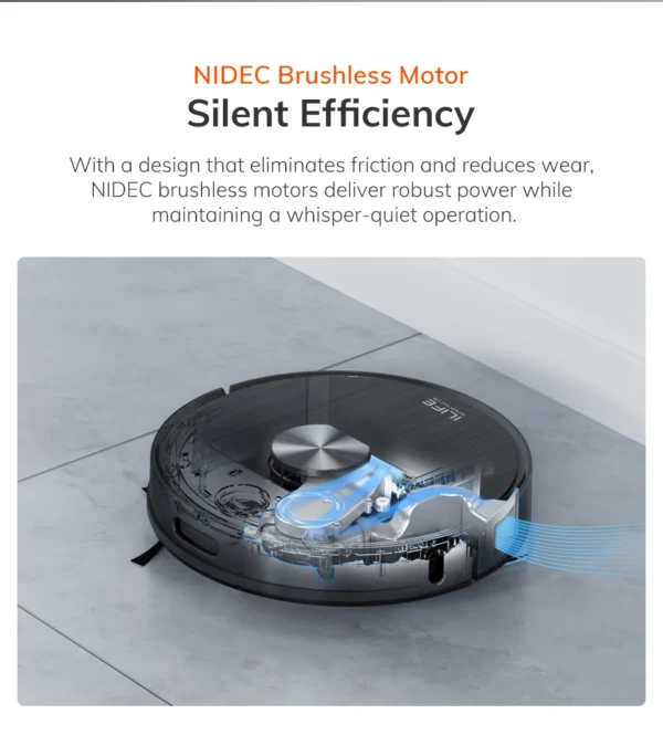 T20s LDS ILIFE Robotic Vacuum sold by Dirt Free Spots