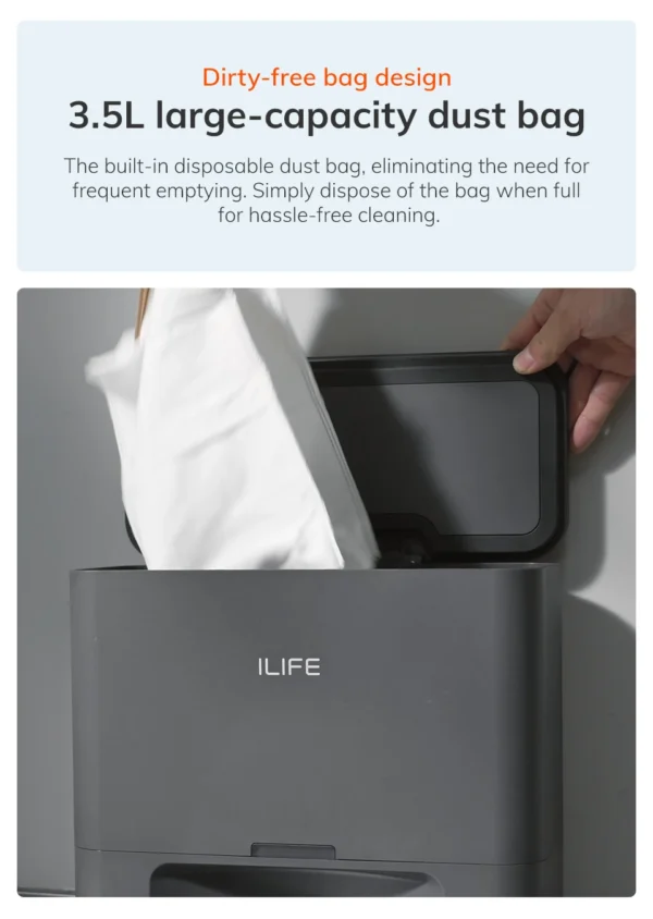 T20s LDS ILIFE Robotic Vacuum sold by Dirt Free Spots