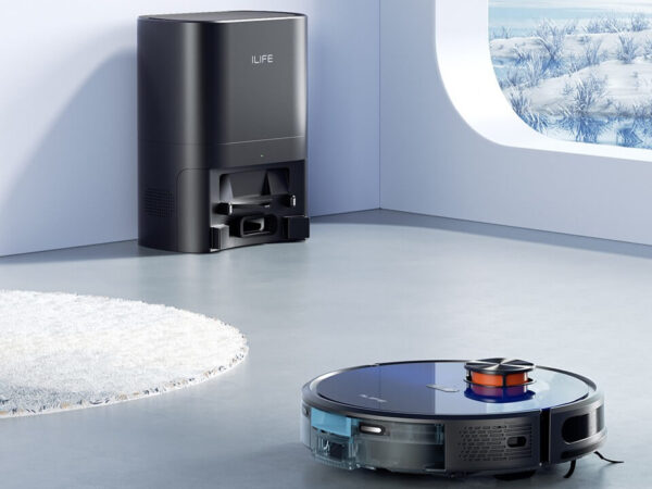 The T10s ILIFE robot vacuum sold by Dirt free spots