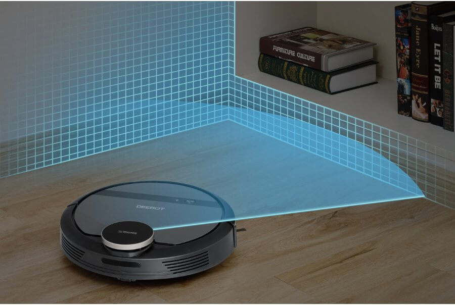 Robot Vacuum Cleaner mapping for Wood Floors on Dirt free spots