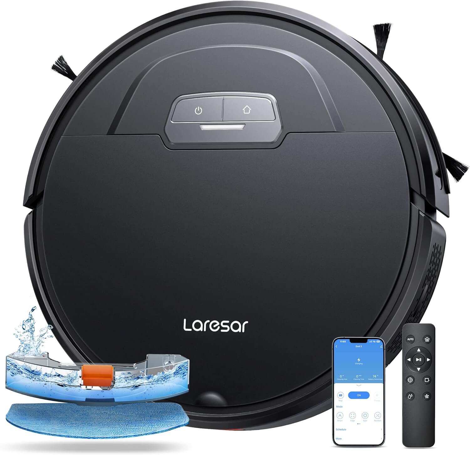 Evol 3 Laresar Robot Vacuum sold by Dirt Free Spots